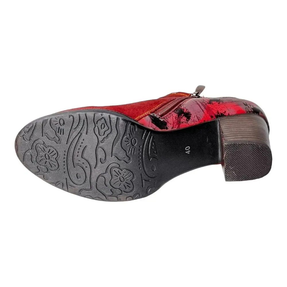 L'ARTISTE BY SPRING STEP Sabrina Ankle Boot Size 40EUR/US9.5
